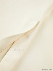 Solid Tube Top With Modern Wide Leg Pants Set Pant Sets