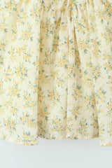 Spice Girl Deep V Neck Backless Pleated Printed A Line Mini Dress