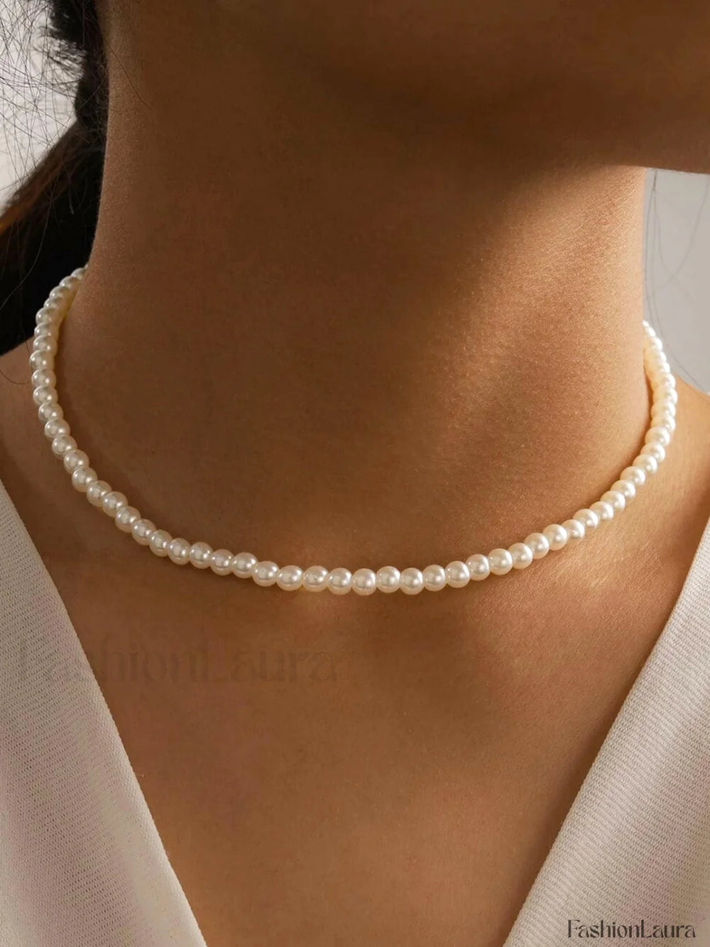 Starlight Charming Pearl Necklace White / One Size Necklaces
