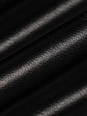 Strapless Black Faux Leather Mini Dress Mini Dresses