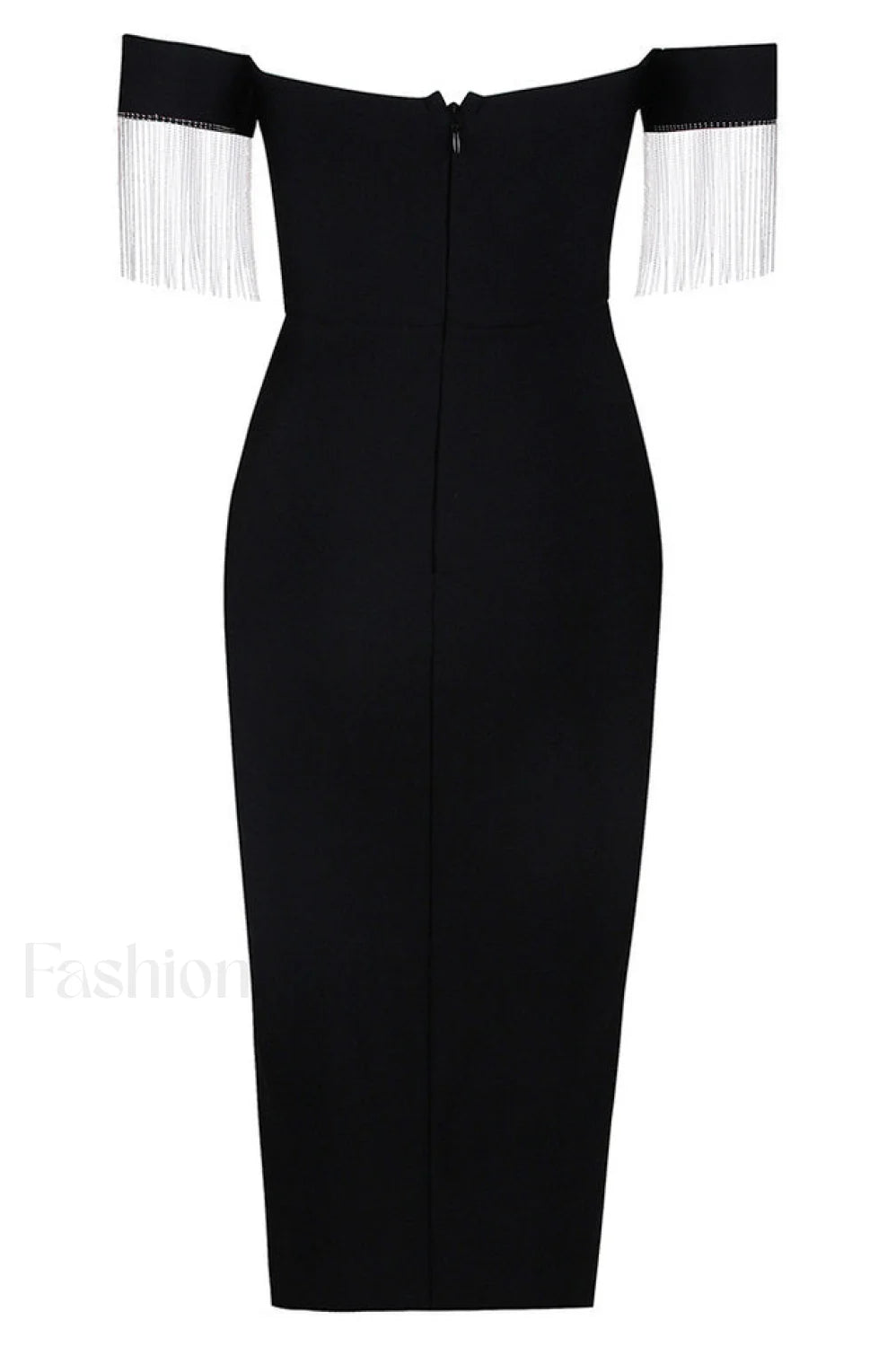 Strapless Slit Stylish Bandage Dress