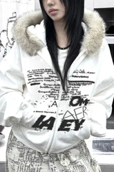 Street Chic Zipper Hoodie