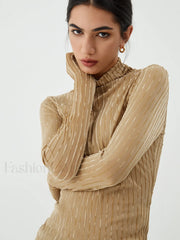 Striped Long Graceful Sleeve Shirt T Shirts