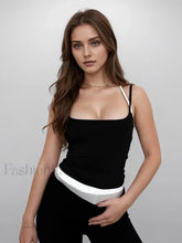 Sweet Lace Up Halter Crop Top BLACK / S