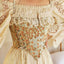 Sweet Ruffled Hook and Eye Lace Up Side Floral Crop Corset Top Green S / Green Crop Tops