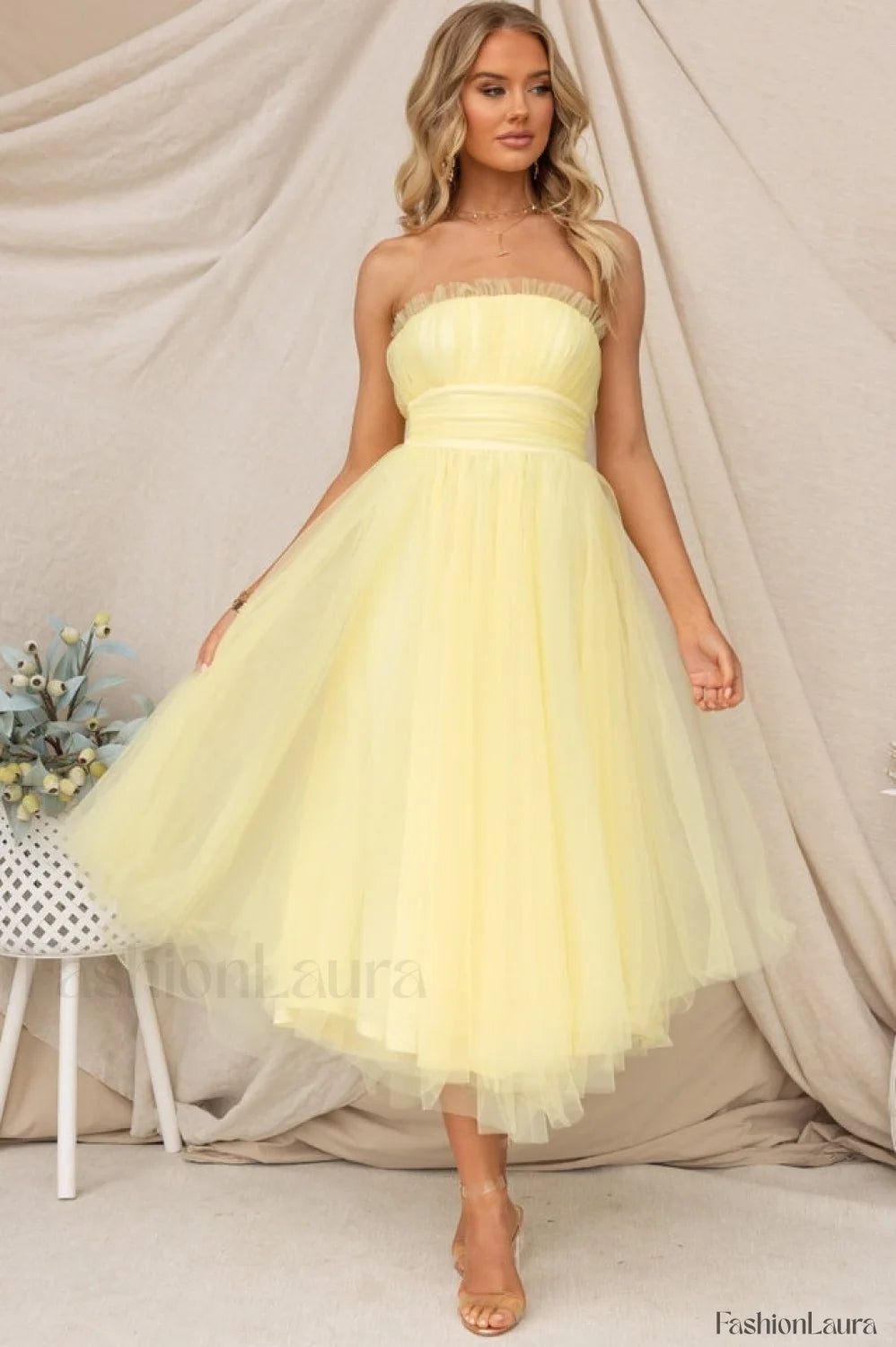 Sweetest Treat Stylish Maxi Dress S / Buttercup