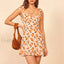 Sweetheart Ruffle Pink Floral Dress color 1 / S