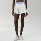 Tennis Pleated Sporty Pocket Skirt