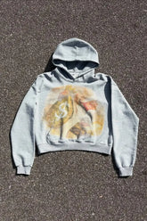 Unisex Streetwear Sports Hoodie Grey / M