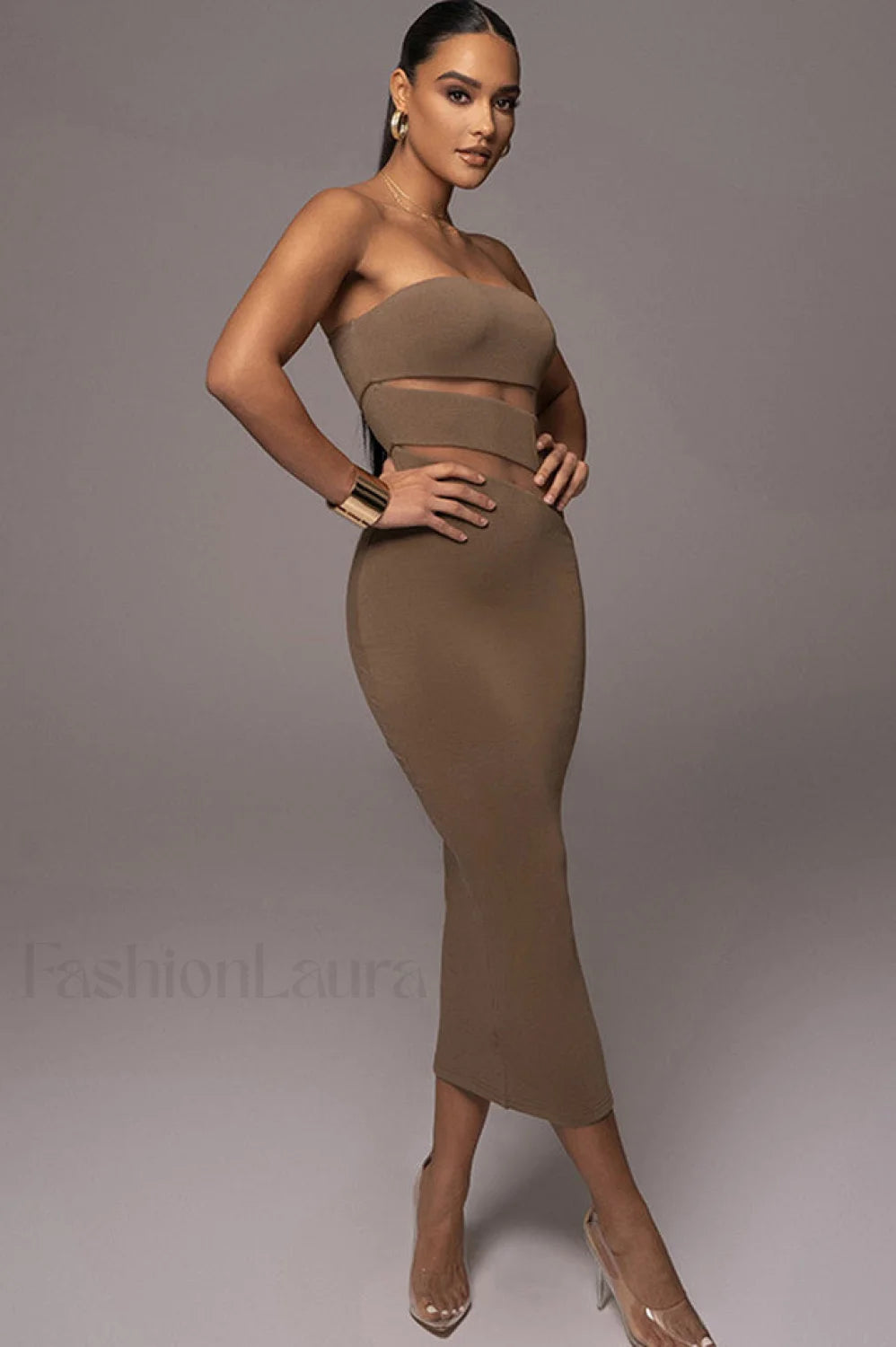 Unpredictable Elegant Midi Dress