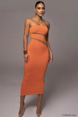 Unpredictable Elegant Midi Dress