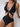 V Neck Cross Bandage High Cut One Piece Secondary image