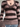 V Neck Striped Knit Top Secondary image
