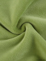 Velvet Solid Flare Leg Pants Pants