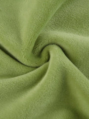 Velvet Solid Flare Leg Pants Pants