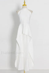 Victoria Layered Stylish Halter Gown Set