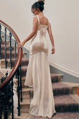 Victory Light Green Charming Chiffon Maxi Dress