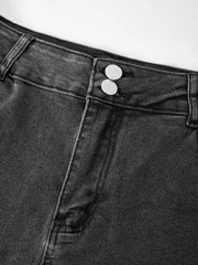 Vintage Ankle Flare Skinny Jeans Flare Jeans