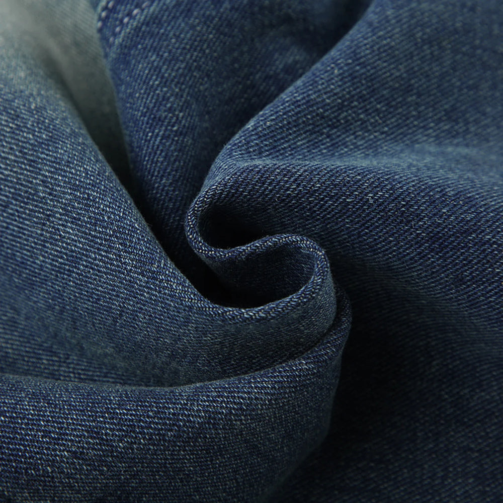 Vintage Blue Graceful Wash Boyfriend Jeans women clothing