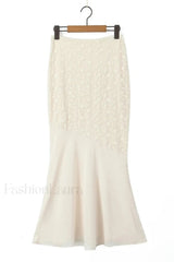 Vintage Embroidery Ruffle Charming Top & Skirt Set
