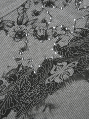 Vintage Floral Star Print Tank Top Tops&Tees