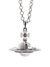 Vintage Planet Pendant Necklace Silver / ONE SIZE Necklaces