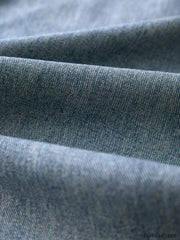 Vintage Wash Distressed Star Patch Boyfriend Jeans Boyfriend Jeans