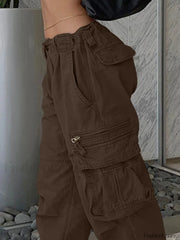 Washed Vintage Baggy Cargo Jeans Cargo Jeans