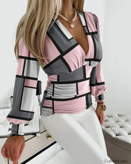 Women Sleeve Lace Tops Sweet Chiffon Blouse