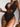 Wrap Deep V Ribbed Backless One Piece Secondary image