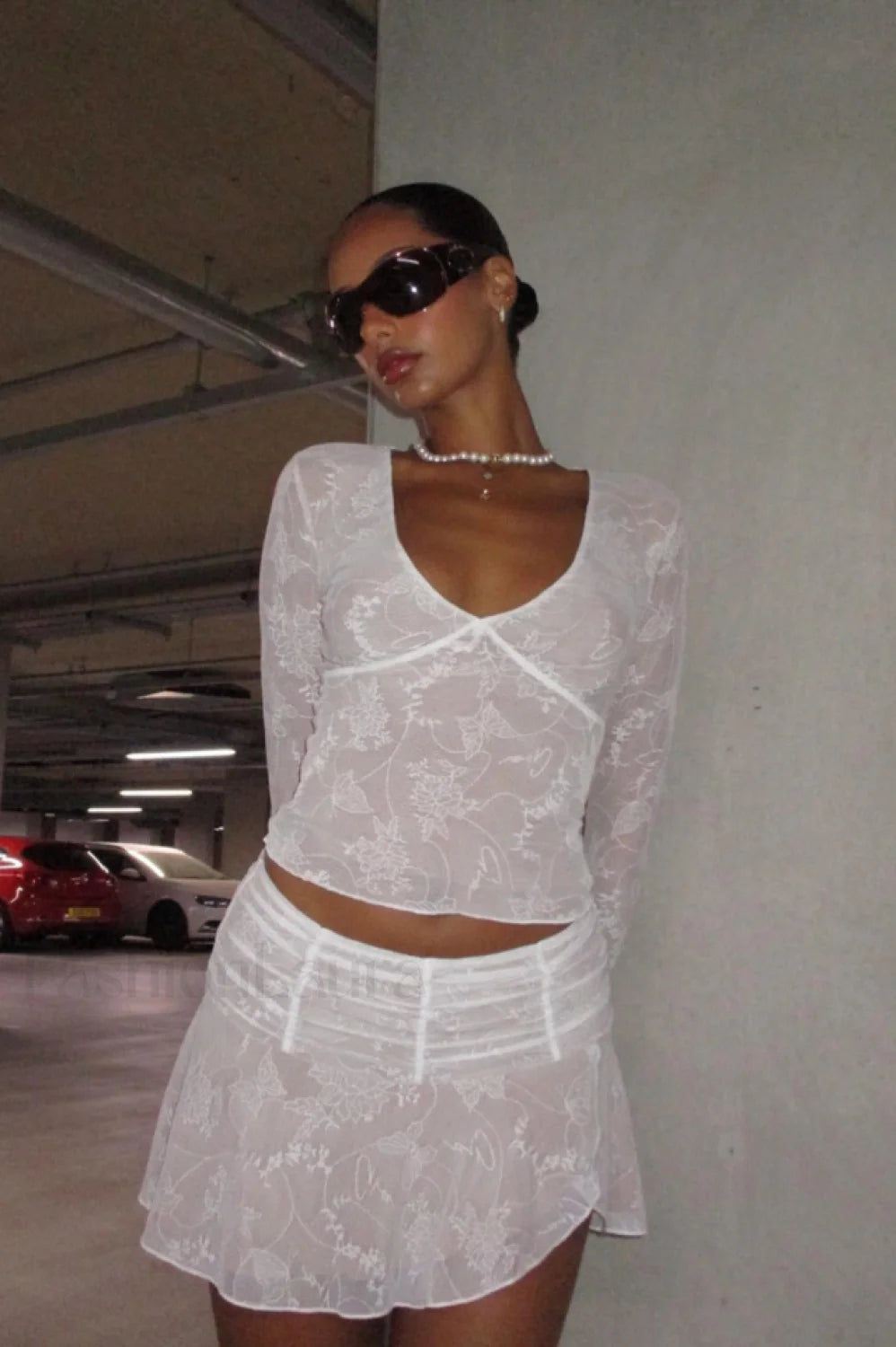 Yvette Top Stylish + Skirt Set