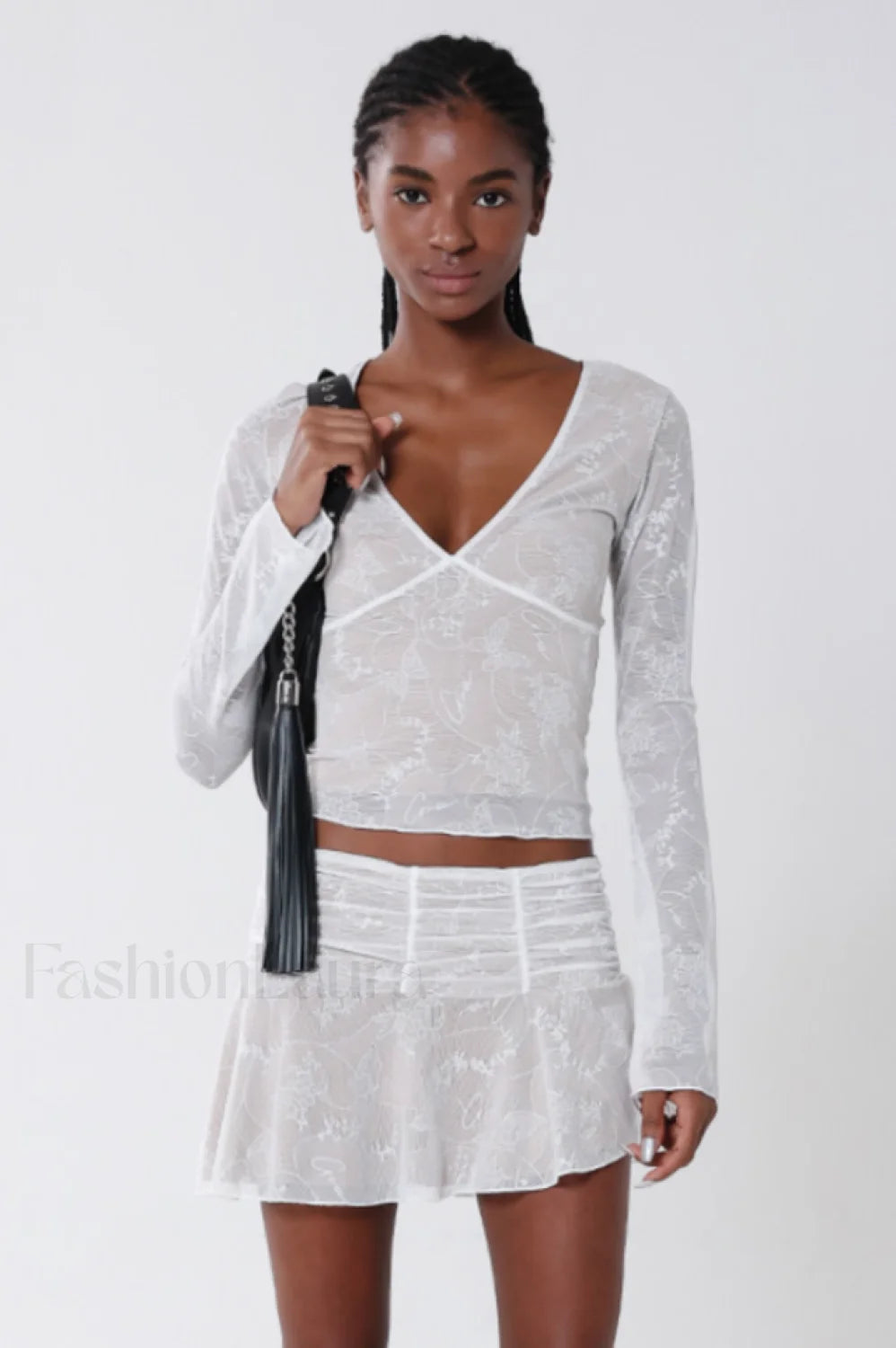 Yvette Top Stylish + Skirt Set