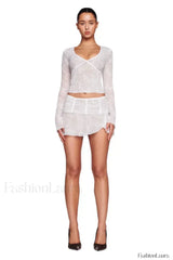 Yvette Top Stylish + Skirt Set