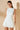 Solid Color Pleated Bodycon Cocktail Dress Secondary image