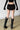Solid Color Sequin Low Rise Shorts Secondary image