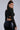 Bodycon Mock Neck Long Sleeve Crop Top Secondary image