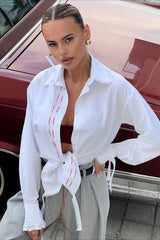 Long Sleeve Lace Blouse