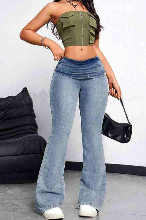 Sexy Body Shaping Flare Jeans Secondary image