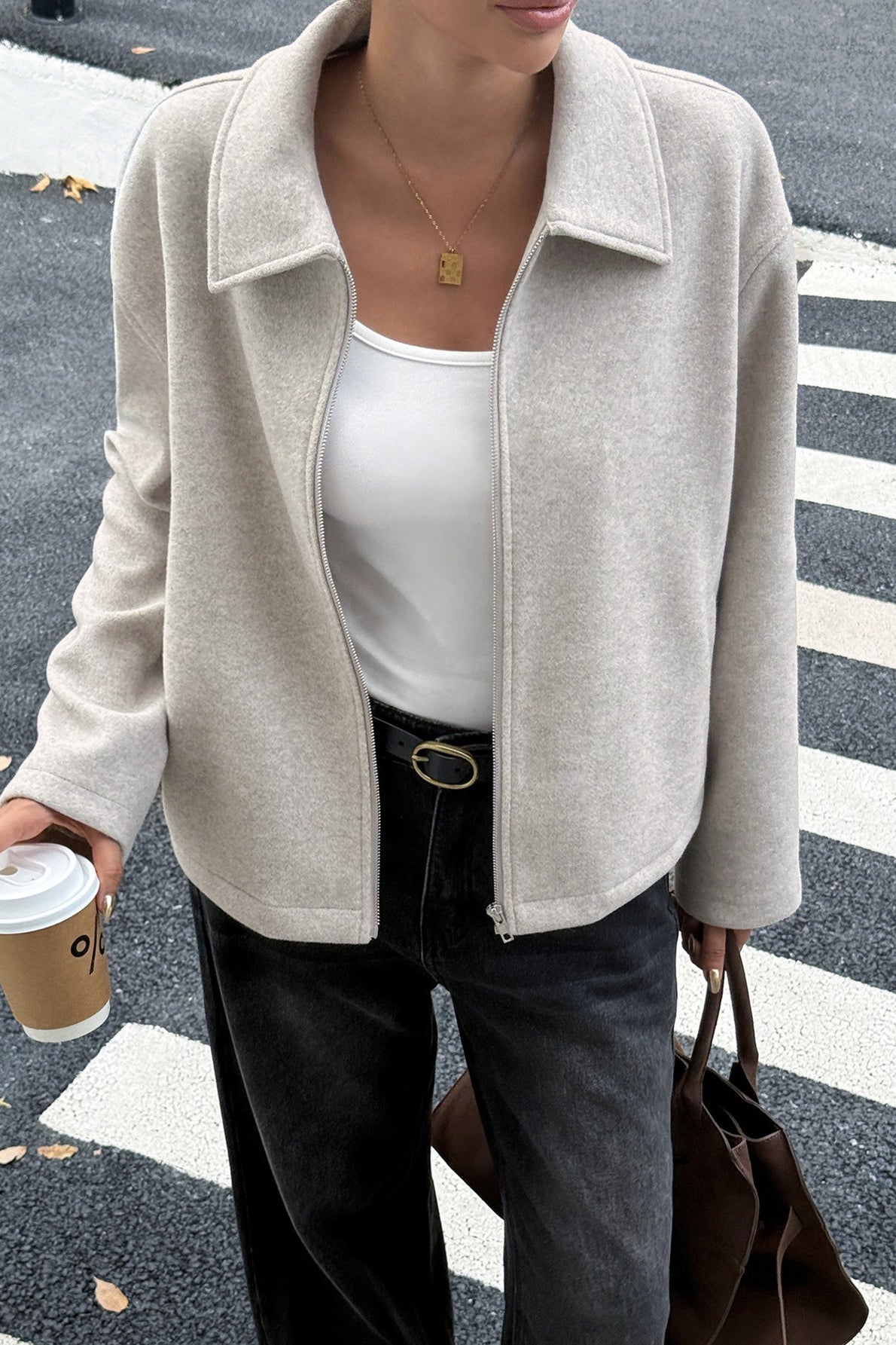 Elegant Long Sleeve Versatile Jacket Secondary image