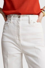 Wide Leg Stretch High Waist Relaxed Jeans