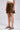 Solid Satin Drawstring Casual Mini Skirt Secondary image
