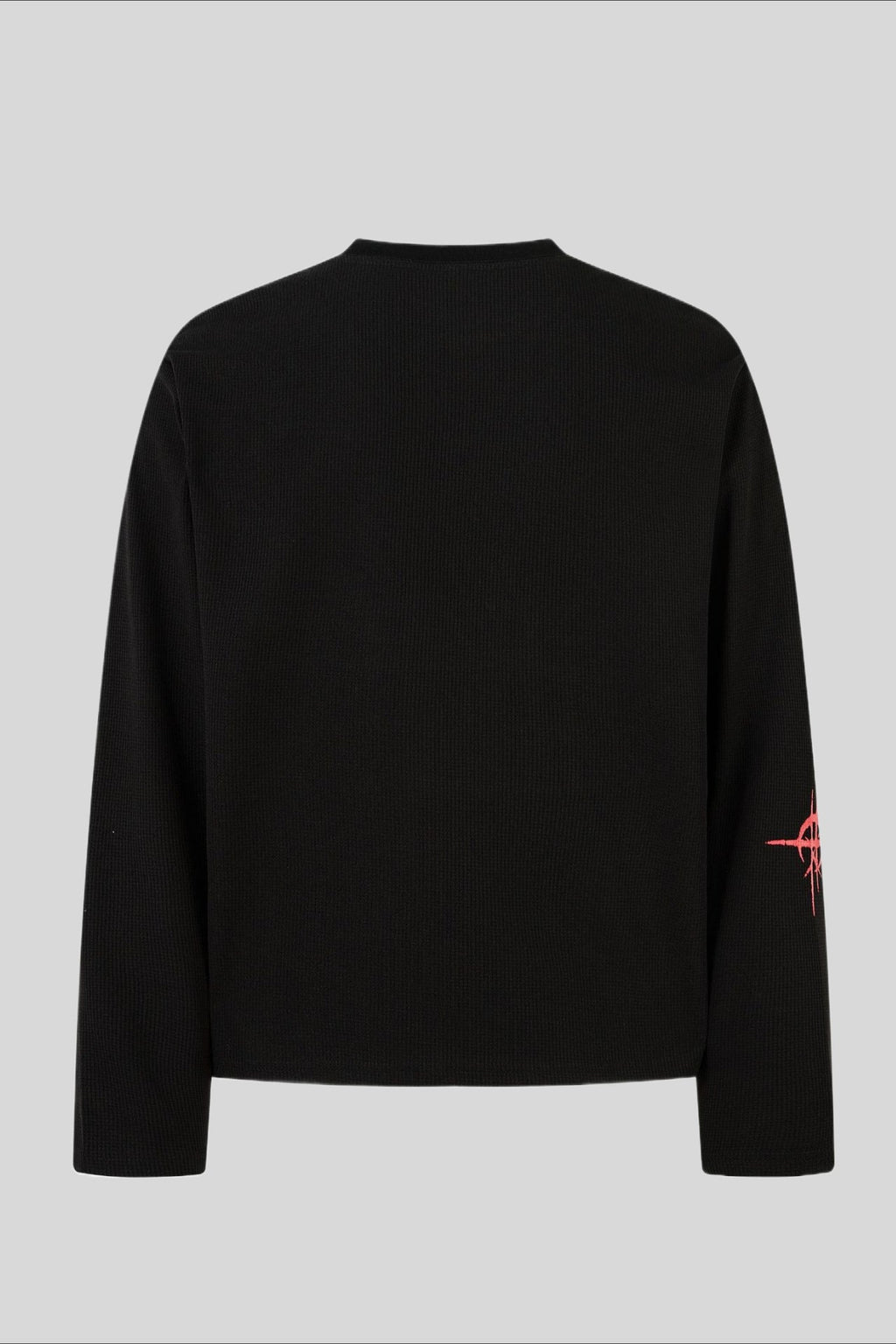 Gothic Cross Graphic Long Sleeve T-Shirt