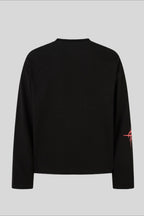 Gothic Cross Graphic Long Sleeve T-Shirt