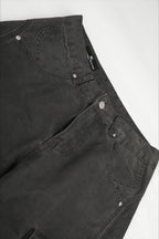 Studded Pocket Wide Leg Cargo Pants