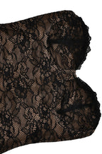 Lace Long Sleeve Crop Top Bodycon Floral Dress Set