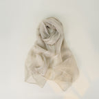 Solid Color Lightweight Linen Feel Long Elegant Scarf