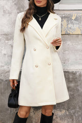 Double Breasted Wool Overcoat