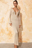 Long Sleeve Sexy Maxi Sweater Dress