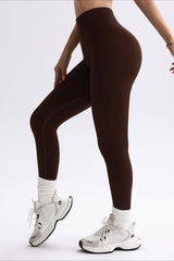 High-Waisted Brushed Fleece Sculpting Leggings