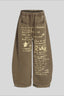 Minimal Cotton Wide Leg Sweatpants